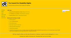 Desktop Screenshot of disabilityrights.org