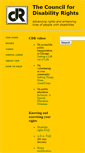 Mobile Screenshot of disabilityrights.org